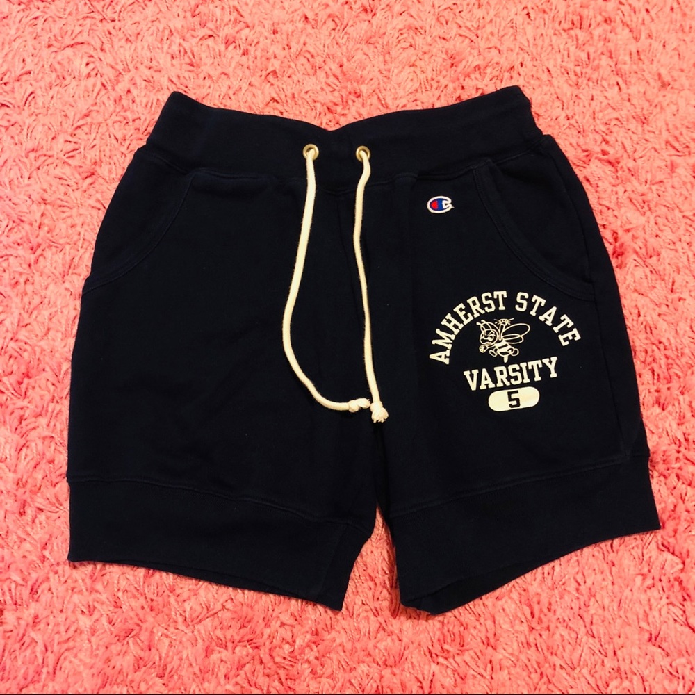 Champion Navy Sweatshorts